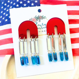 Patriotic Audrey Earrings