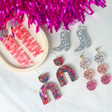Nash Bash Disco Ball Earrings