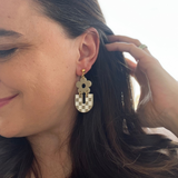 Everyday Mia Earrings- Ecru