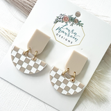 Everyday Betty Earrings- Ecru