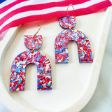 Patriotic Ella Earrings