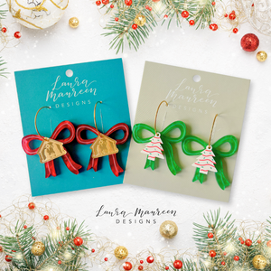 Holiday Mix-and-Match Bow Earrings