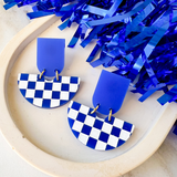 Game Day Betty Earrings- Blue