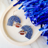 Game Day Etta Earrings- Blue