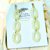 Quartz Maggie Earrings- Jade