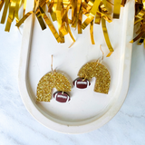 Game Day Etta Earrings- Gold