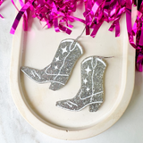 Nash Bash Sparkle Boot Earrings