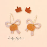 Fall Mix-and-Match Bow Earrings