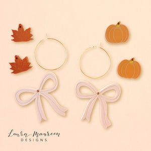 Fall Mix-and-Match Bow Earrings