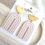 Everyday Julie Earrings- Blush