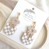 Everyday Mia Earrings- Ecru