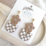 Everyday Mia Earrings- Camel