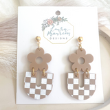 Everyday Mia Earrings- Camel