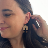 Everyday Gracie Earrings- Blush & Sunstone