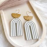 Everyday Julie Earrings- Stone