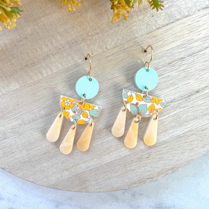 Boho Blooms Scarlett Earrings