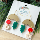 Holiday Mistletoe Cora Earrings