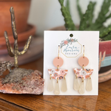 Blushing Blooms Scarlett Earrings