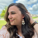 Blushing Blooms Scarlett Earrings