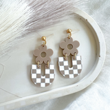 Everyday Mia Earrings- Camel