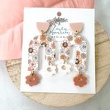 Blushing Blooms Devon Earrings