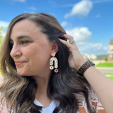 Blushing Blooms Devon Earrings