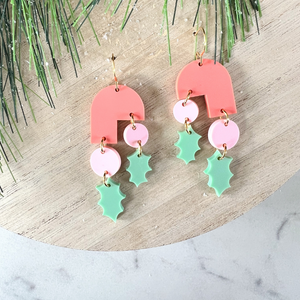 Holiday '22- Holly Jolly Gila Earrings