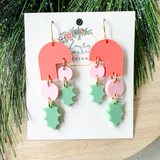 Holiday '22- Holly Jolly Gila Earrings