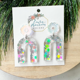 Holiday Snowflake Jeannie Earrings