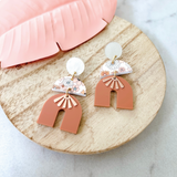 Blushing Blooms Faith Earrings