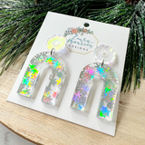 Holiday Snowflake Jeannie Earrings