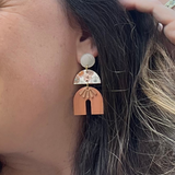 Blushing Blooms Faith Earrings