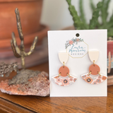 Blushing Blooms Athena Earrings