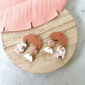 Blushing Blooms Cora Earrings