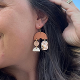 Blushing Blooms Cora Earrings