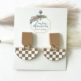 Everyday Betty Earrings- Camel