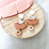 Blushing Blooms Clementine Earrings