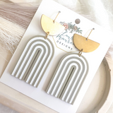 Everyday Julie Earrings- Stone